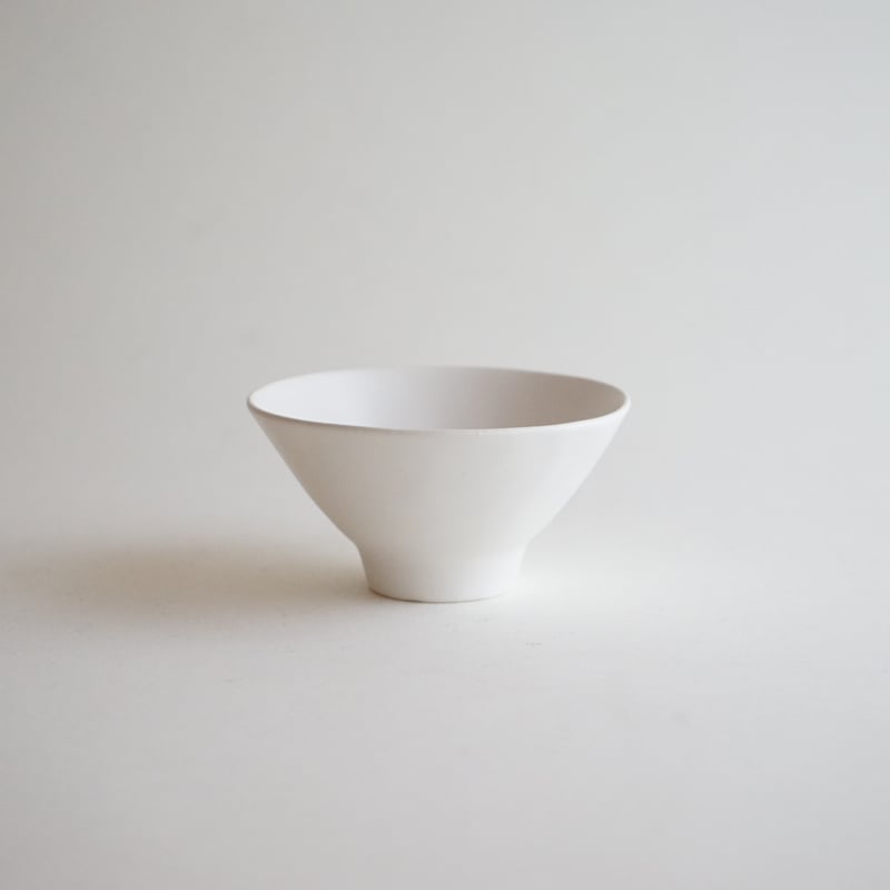 安藤雅信】飯碗 S（白マット釉） | ギャルリ百草 online store