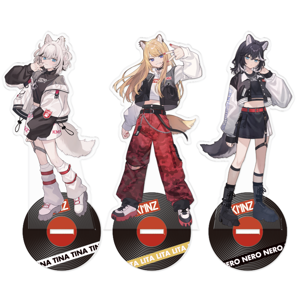 Acrylic stand - 3MCs | KMNSUPPLY