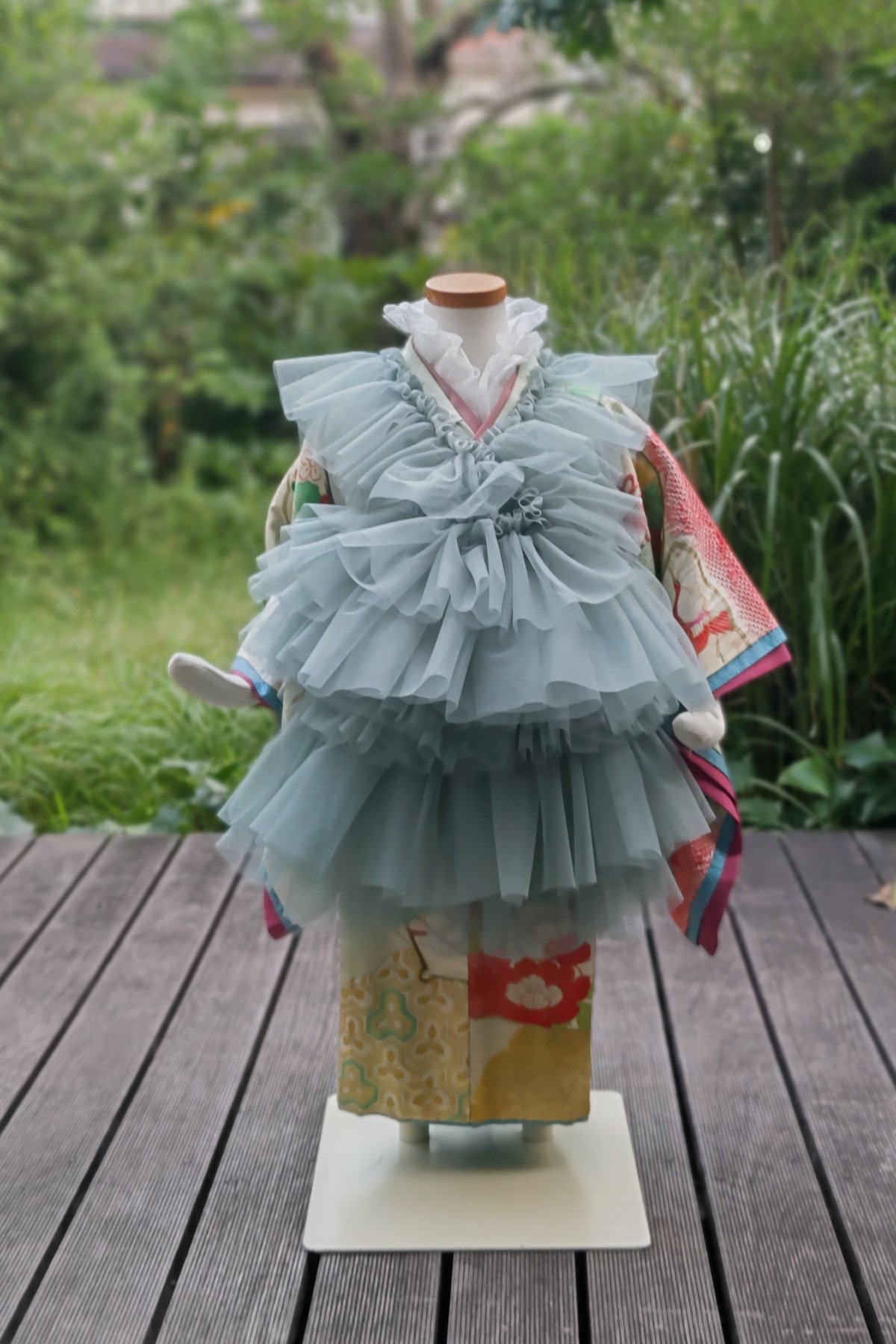 遊べるチュール被布タイプエプロン | 藤代工房