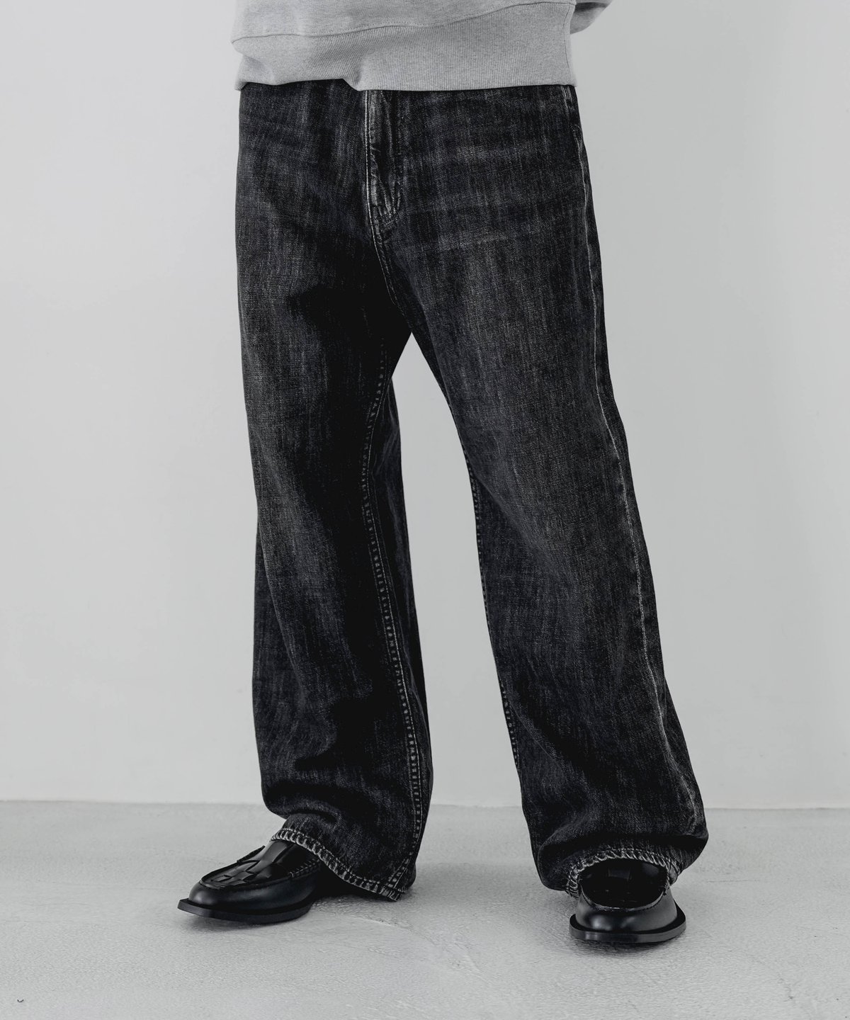 超甘撚り VINTAGE BAGGY JEANS by KUROKI | CTHY