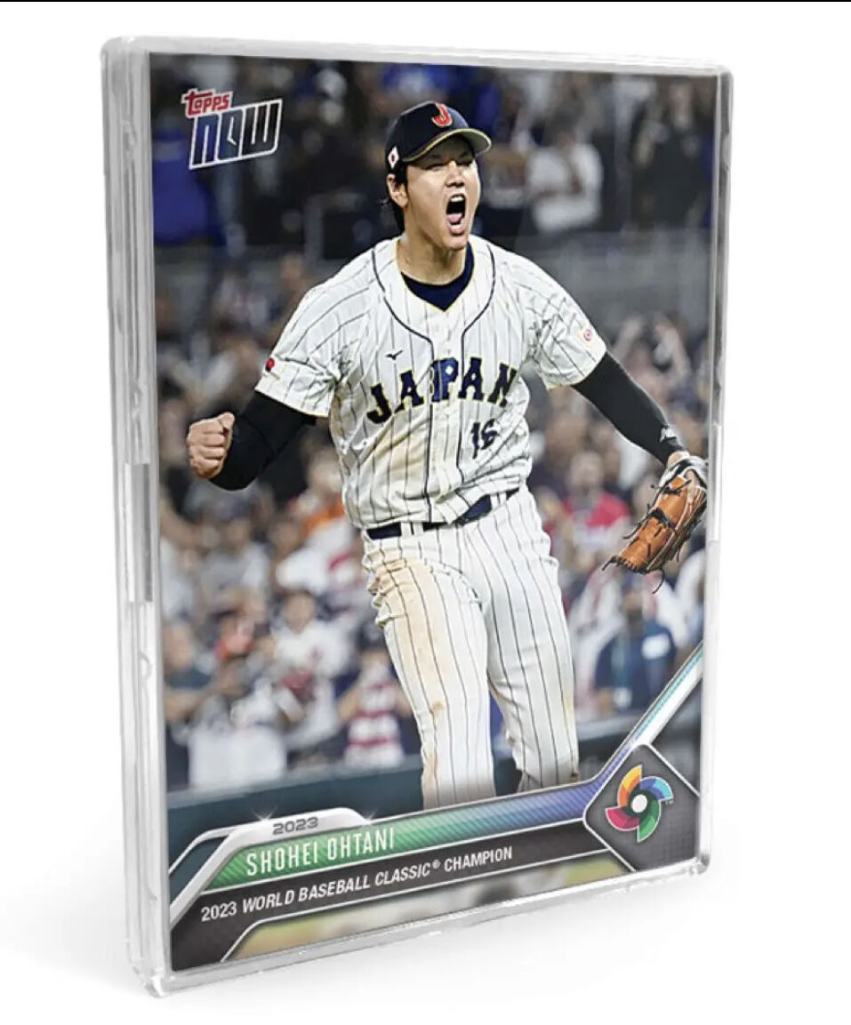 2023 topps now 大谷翔平25シリPSA10 2023 MVP