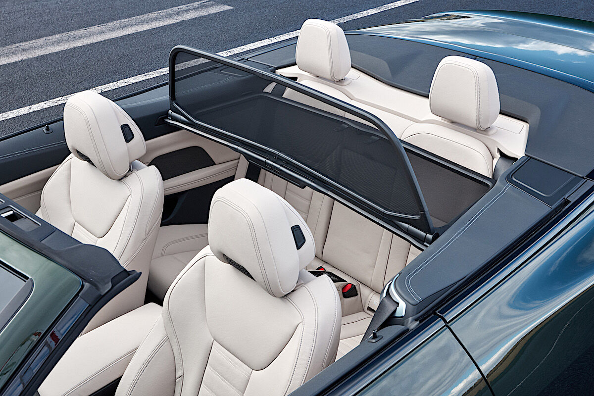 BMW純正 ウインドデフレクター G23 G83 4シリーズ カブリオレ M4