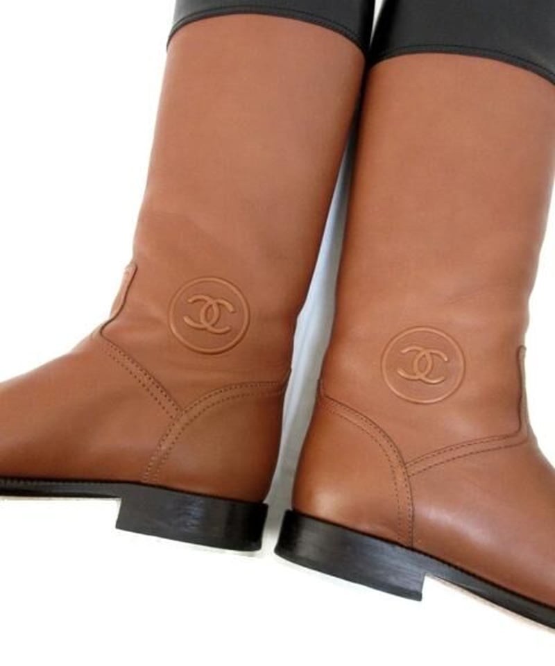 SC-0845 10Aココマーク入バイカラージョッキーブーツ | リサイクルココ