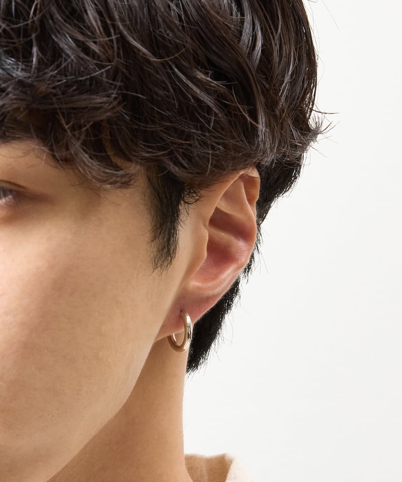 And A アンドエー / SILVER925 MEDIUM HOOP PIERCE シルバー