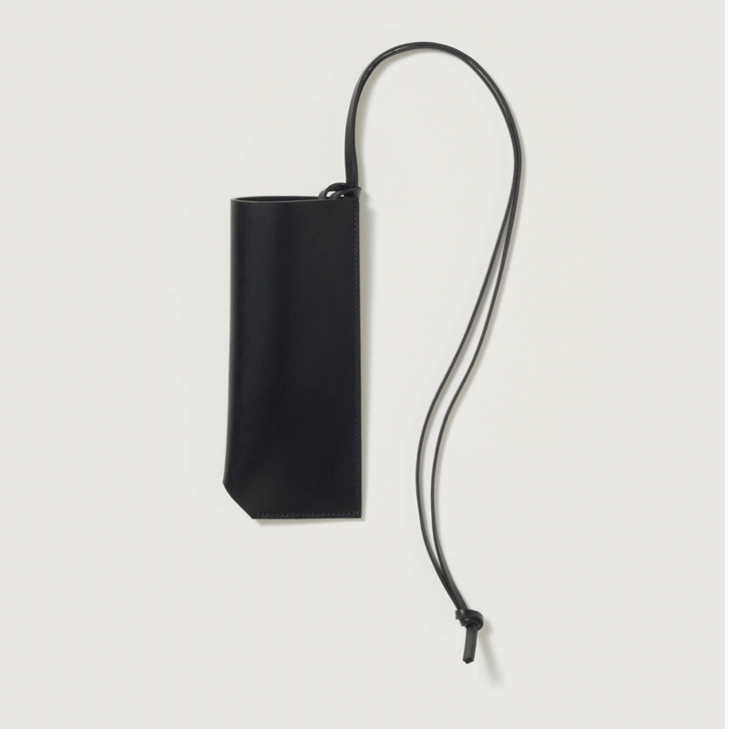 AURALEE LEATHER SUNGLASSES CASE | Less Higashi