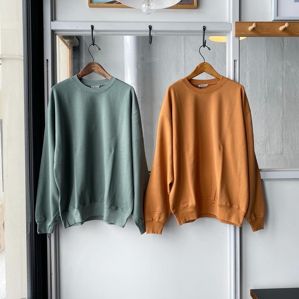 AURALEE SUPER HIGH GAUZE SWEAT P/O | Less Higa