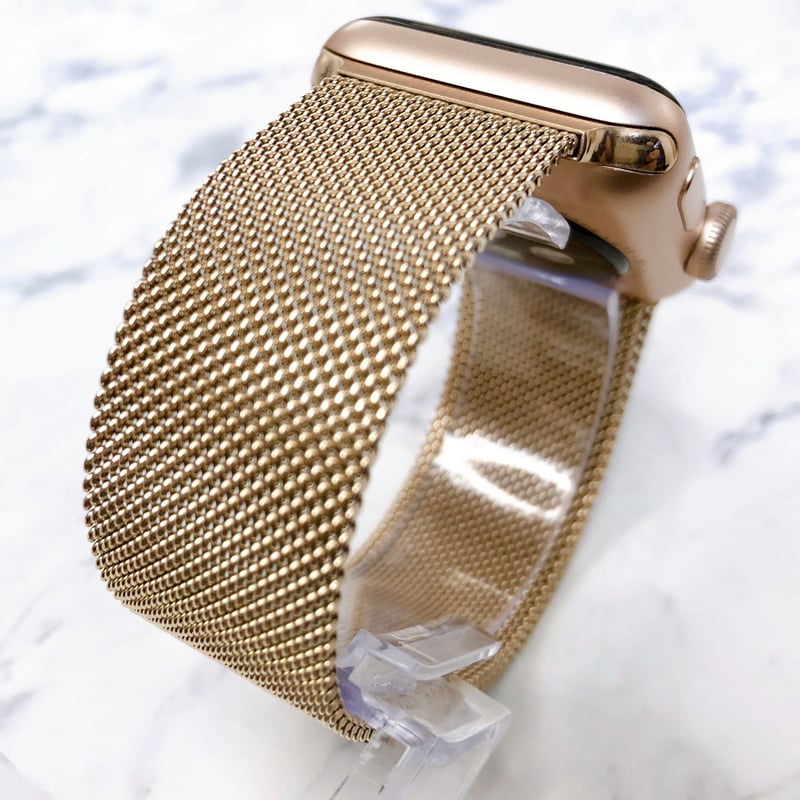 AppleWatch ミラネーゼループバンド ローズゴールド | atelier A