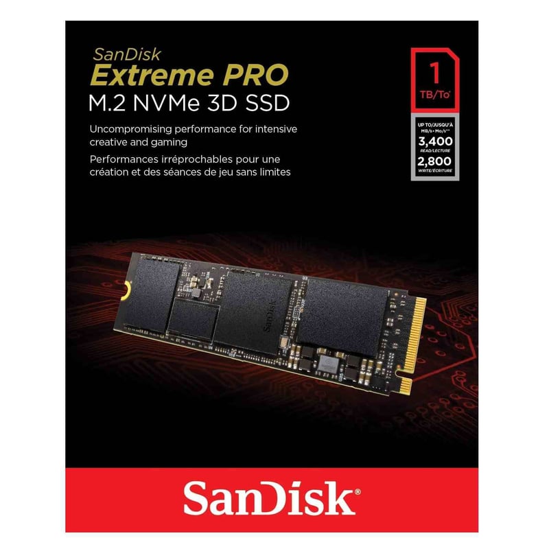 SanDisk 内蔵 SSD Extreme Pro 1TB M.2-2280 PCIe Ge