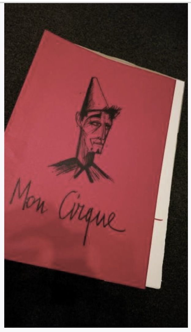 ベルナール ビュッフェリトグラフ「私のサーカス」 | A.Gallery