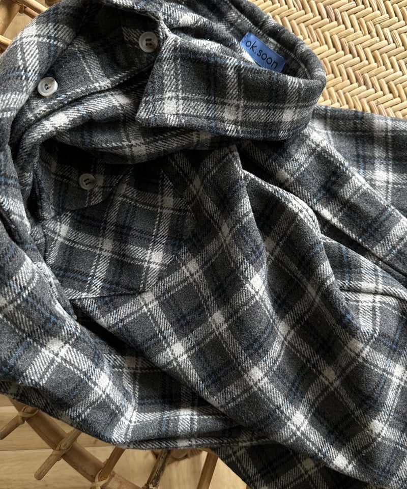 flannel check shirt | ok.soon