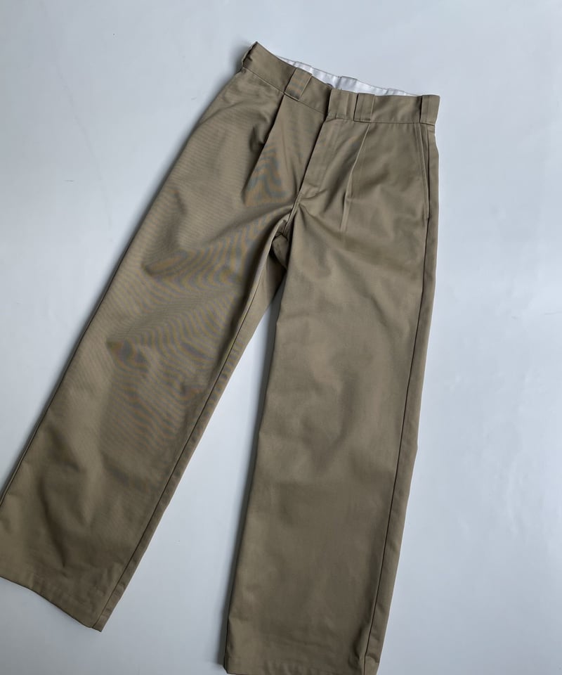 ok.soon×dickies wide chino pants | ok.soon