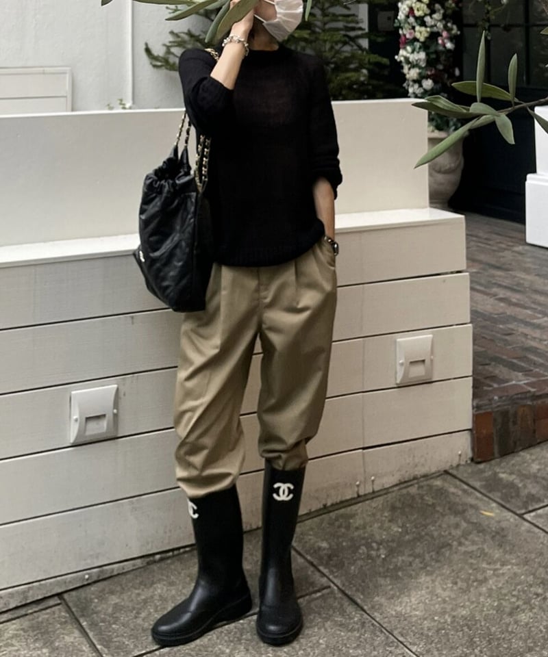 ok.soon×dickies 2tuck tapered chino pants | ok