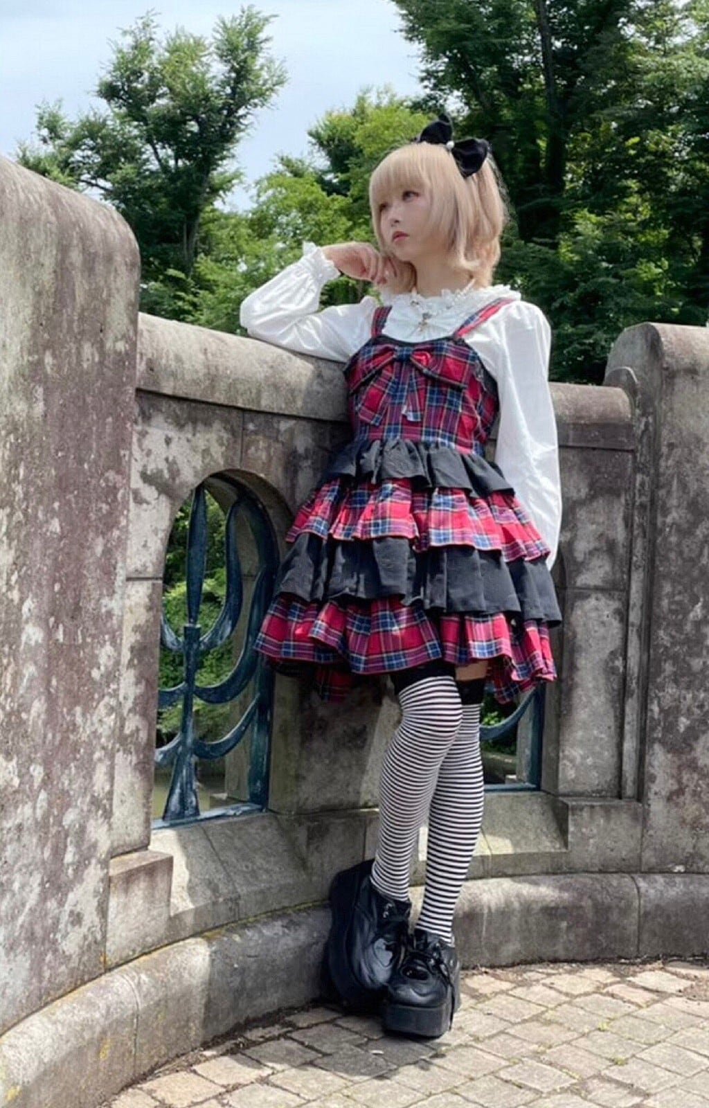 PUTUMAYO》定番チェックジャンパースカート PJS-1 | TyCHEMaria &