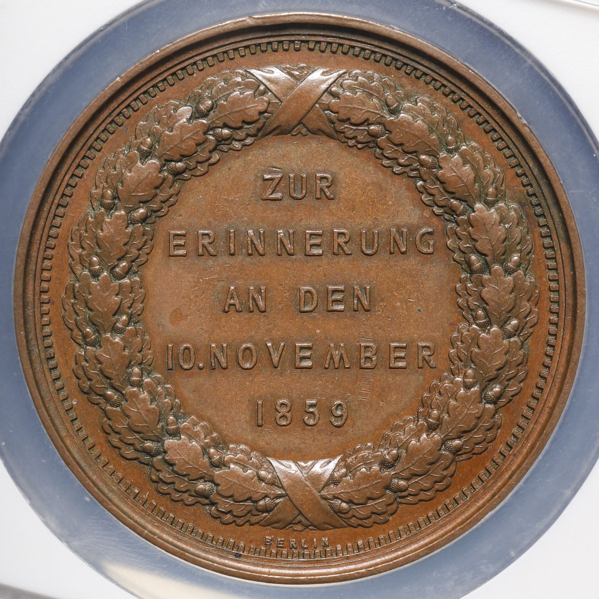 太陽王 ルイ14世 銅メダル 1662年 ブロンズ NGC鑑定済み MS62BN