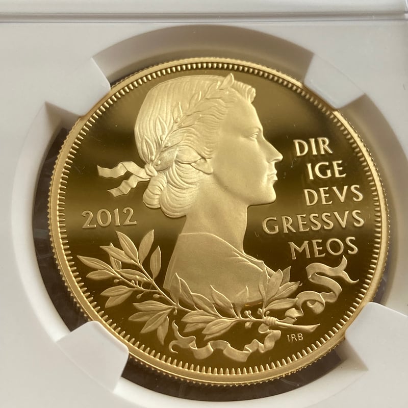 NGC鑑定PF69 ダイヤモンドジュビリー 2012年 エリザベス女王60周年記念