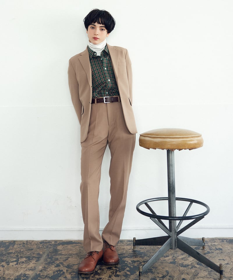 BOYSHE Basic Suit》シングルブレスト＆スリムスラックス