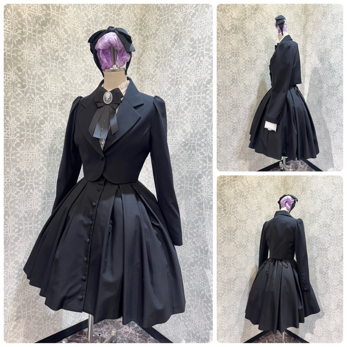 Sheglit】ハイウエストタックスカート/714050【お取り寄せアイテム