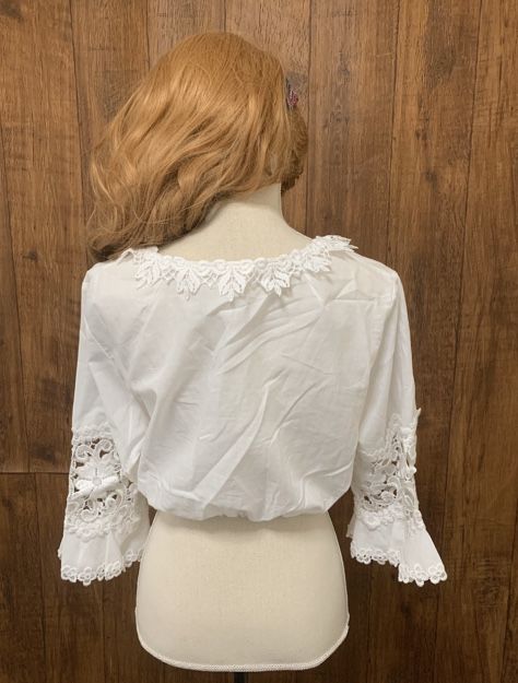 専用 フランスアンティーク ヴィクトリアレースブラウス ロココ調