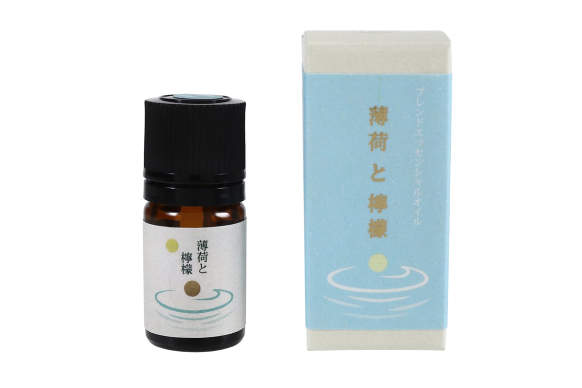 一十八日 ブレンドエッセンシャルオイル 薄荷 と 檸檬5ml | 和精油一十八日