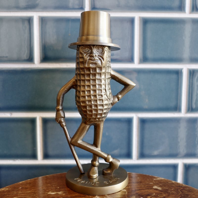 新品 Mr Peanuts ミスターピーナッツ フィギュアドール コインバンク