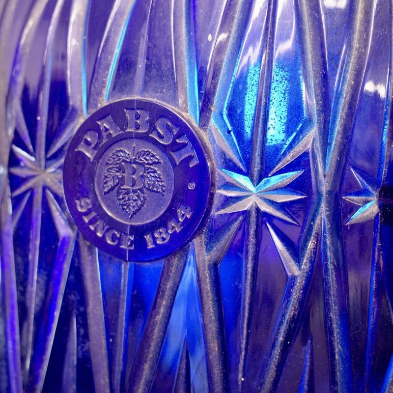 ビンテージ Pabst Blue Ribbon パブストブルーリボン シェードランプ