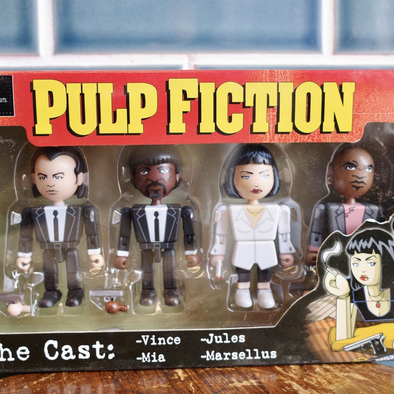 新品 PULP FICTION パルプフィクション The Cast NECA フィギュア