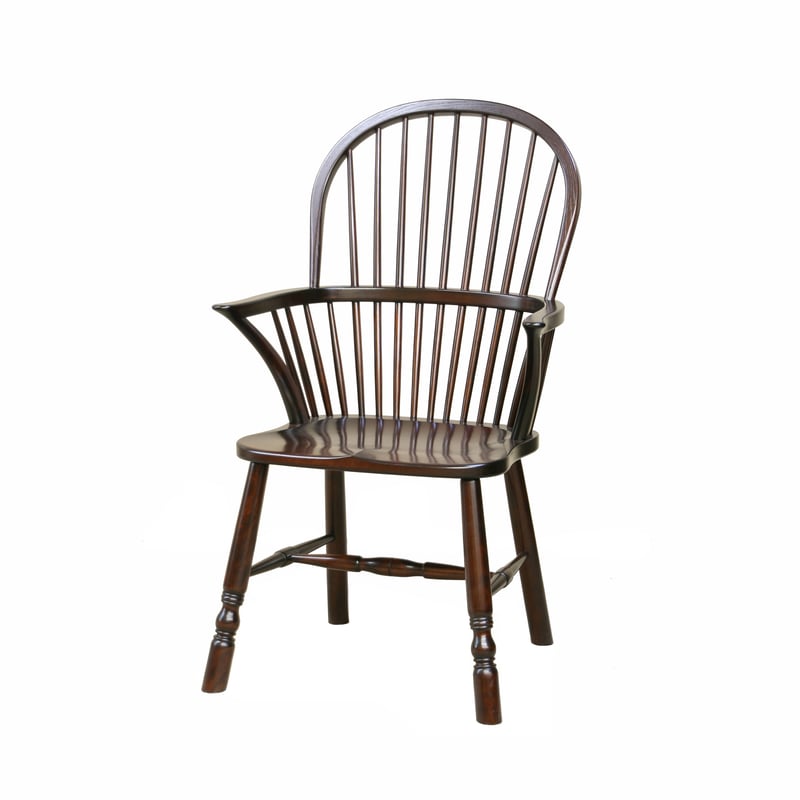 松本民芸家具 509C型ウィンザーチェア hoopback-style windsorchai