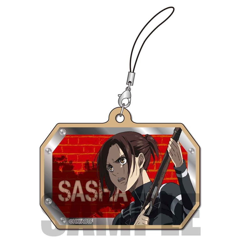 木札ストラップ 進撃の巨人/サシャ・ブラウス | ベルハウスショップ