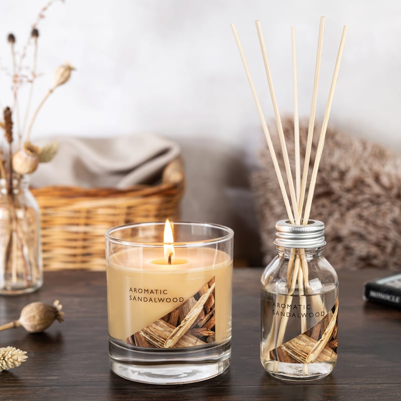 MADE IN ENGLAND】WLME3218 グラス入りキャンドルS/アロマティックサン