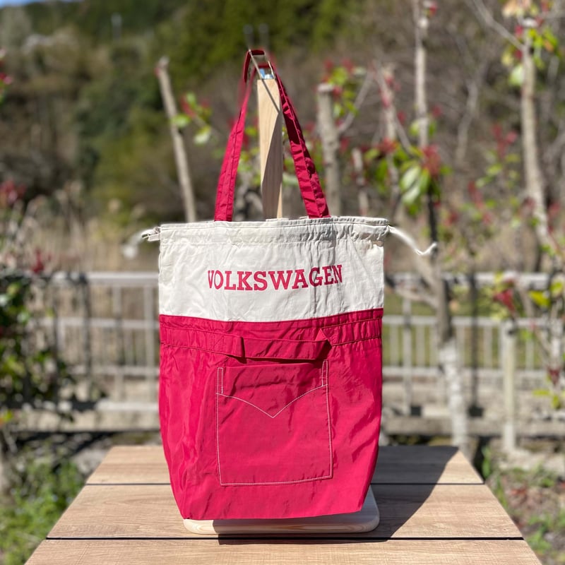 VW T1 BUS ポケッタブルツートントートバッグ(レギュラーサイズ