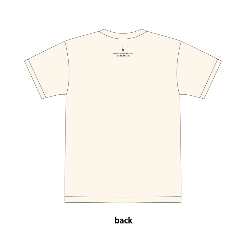 Tシャツ ／ 10th Anniversary Live 2023 | JIN AKANISH