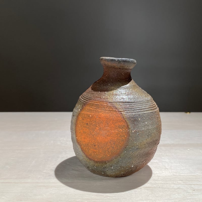 2505-20 備前窯変直線文徳利 佐藤雅國 | ryoisseki-online by うつ