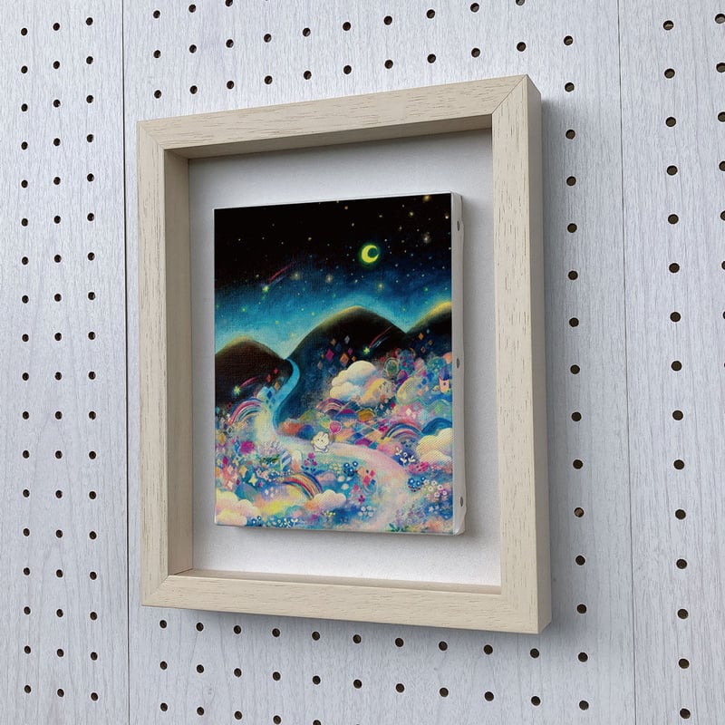 ちくわミエルアートキャンバス②星まつりのかえりみち 2101730049036