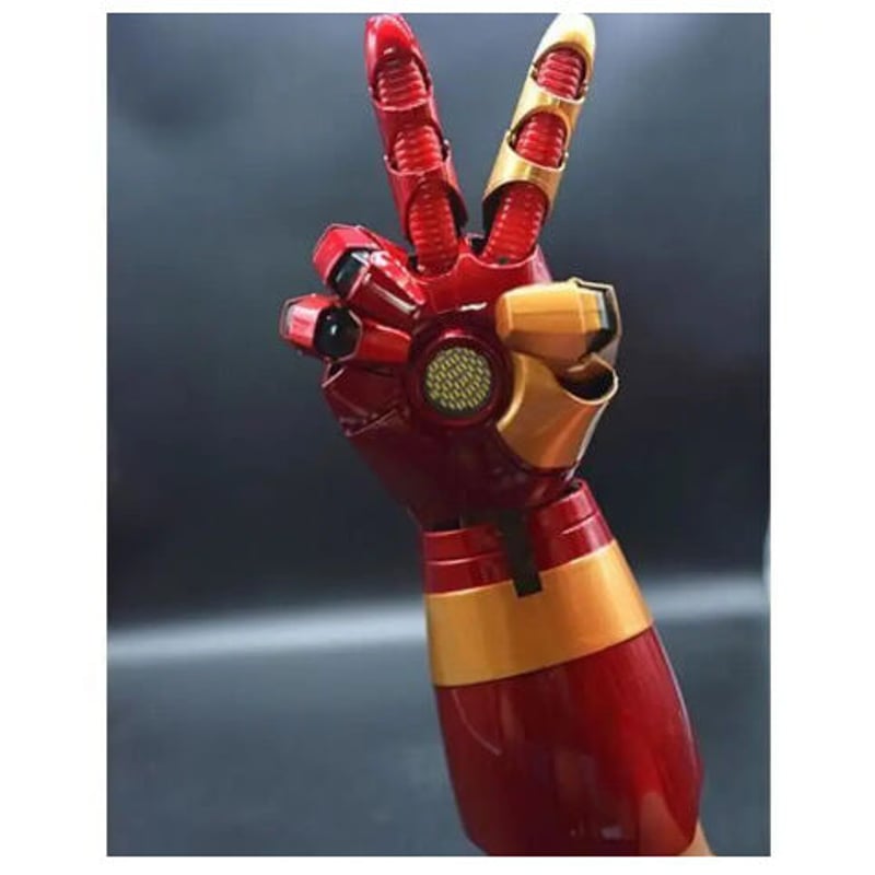高品質 アイアンマン MK42 LED点灯 アーマーハンドアーム 衣装 海外