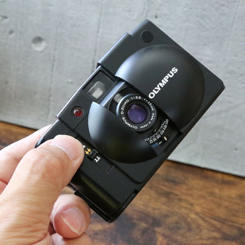 OLYMPUS】 XA2 フィルムカメラ（分解整備済・no02） ※フラッシュA11