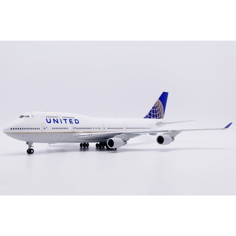 お取り寄せ商品】1/200 747-400 ユナイテッド航空 N
