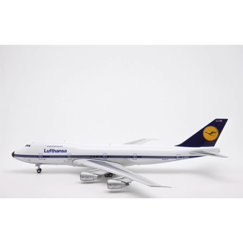 お取り寄せ商品】1/400 747-200B ルフトハンザ航空 D-ABZD