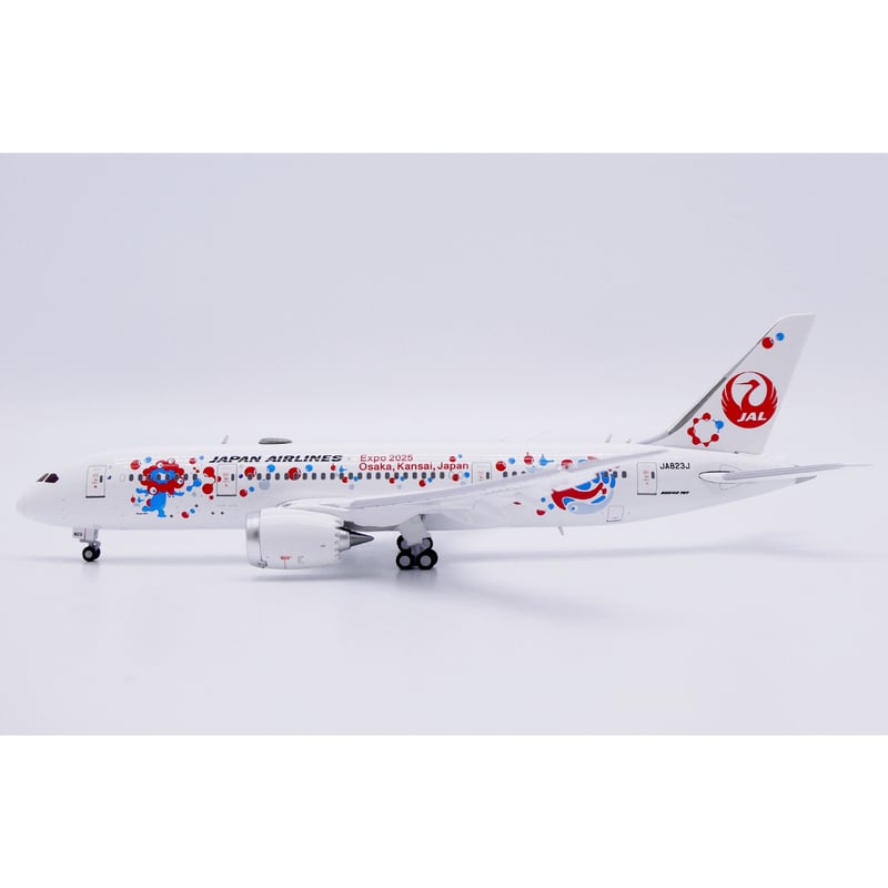 非売品・新商品情報】1/400 787-8 JAL「ミャクミャクJET 2号機」 JA82