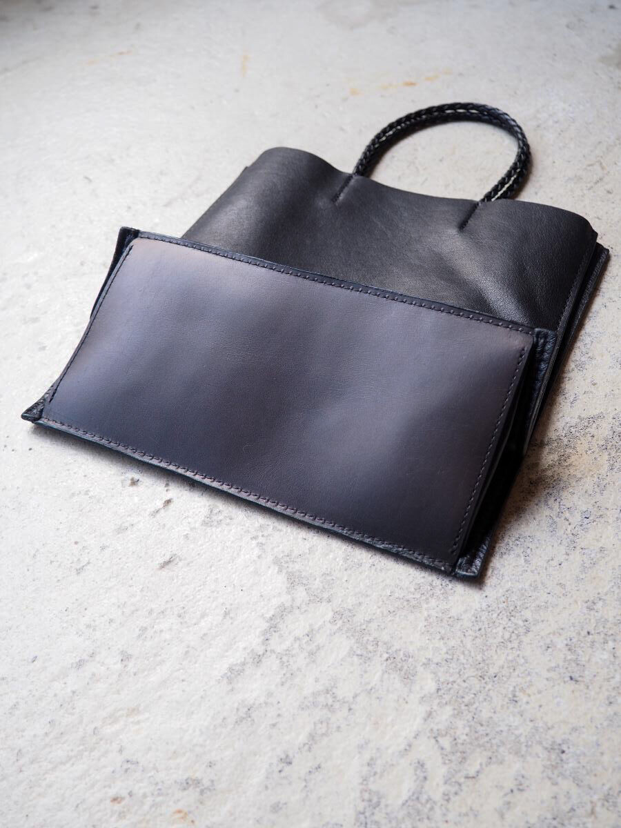 Made in ASAKUSA” LEATHER KAMI BUKURO | DAMAGED