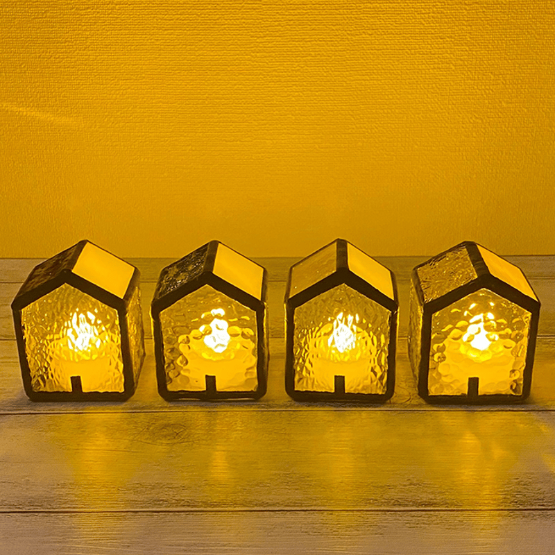 ステンドグラス LEDキャンドルホルダー | 作家作品の発表・販売の場