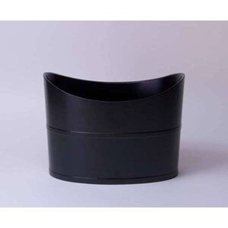 木の匠のワインクーラー、日本酒クーラー翔_全漆塗り「黒」 | 大正池