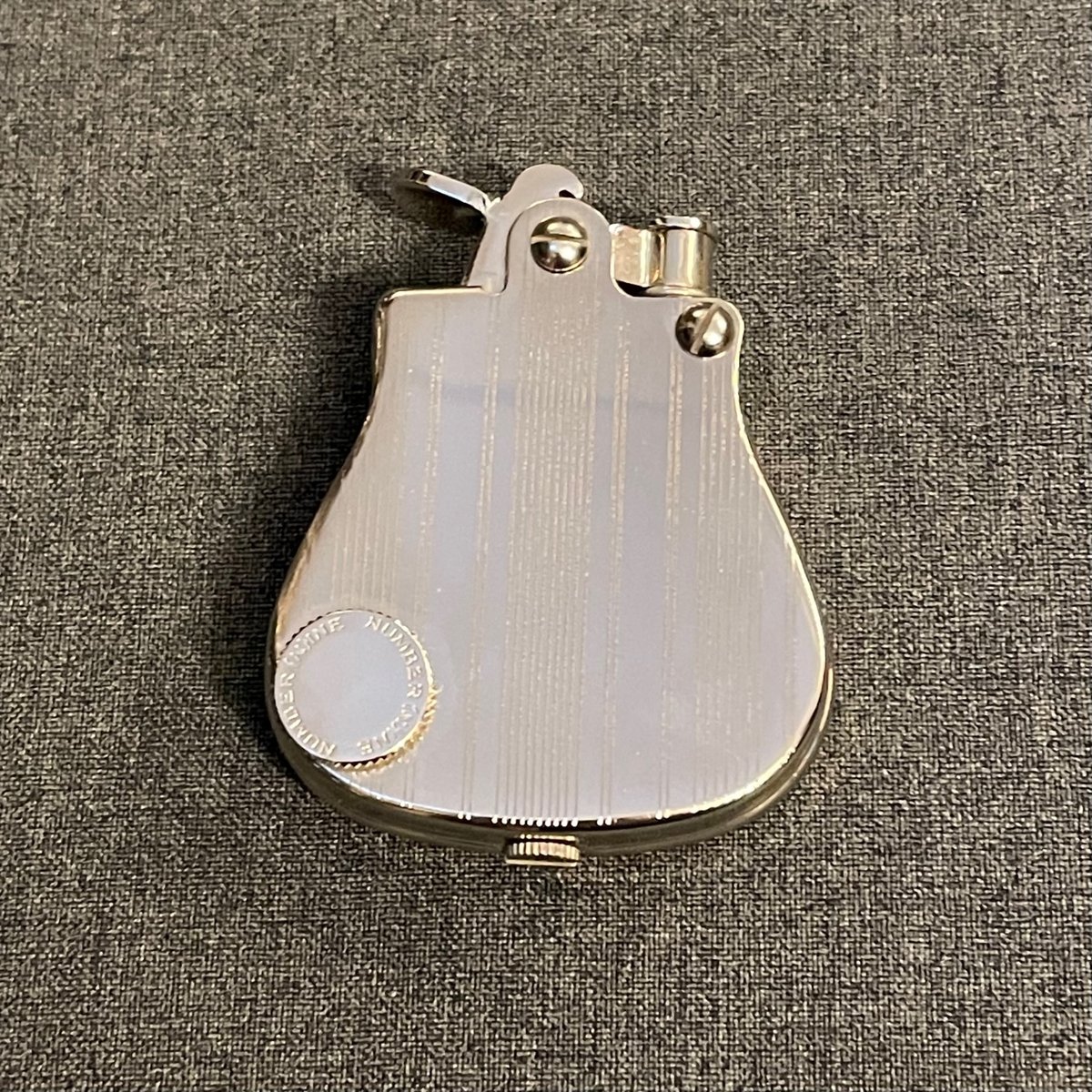 激レア 箱付き NUMBER (N)INE ギター型オイルライター シルバー