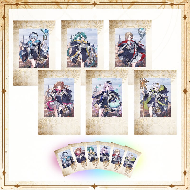 APP LAND 魔法学生風グッズ】ランダムチェキ風カード | APPLAND OFFICI