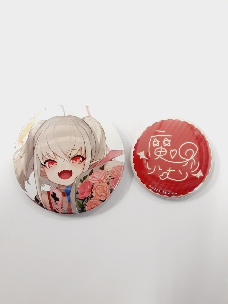 にじさんじ 魔界ノりりむ 誕生日グッズ＆ボイス(2021) 缶バッジセット