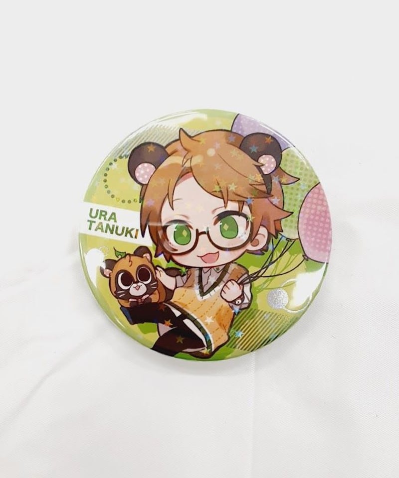 L25.うらたぬき 浦島坂田船 date 愚かなオルカ 缶バッジ 等身 L25.うら