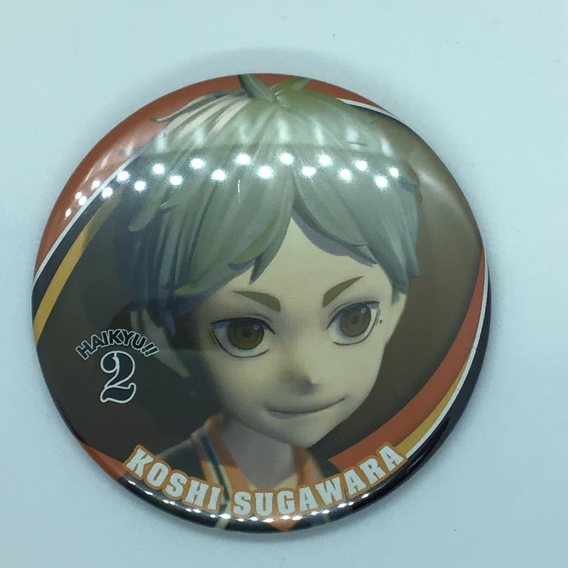 ハイキュー!! 菅原 孝支 コレクション缶バッジ （アニメ人形） | K