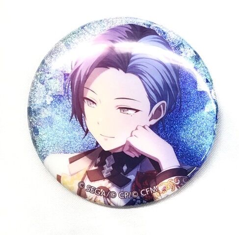 青柳冬弥 グリッター缶バッジ 46b 匿名配送】 青柳冬弥 プロセカ 缶