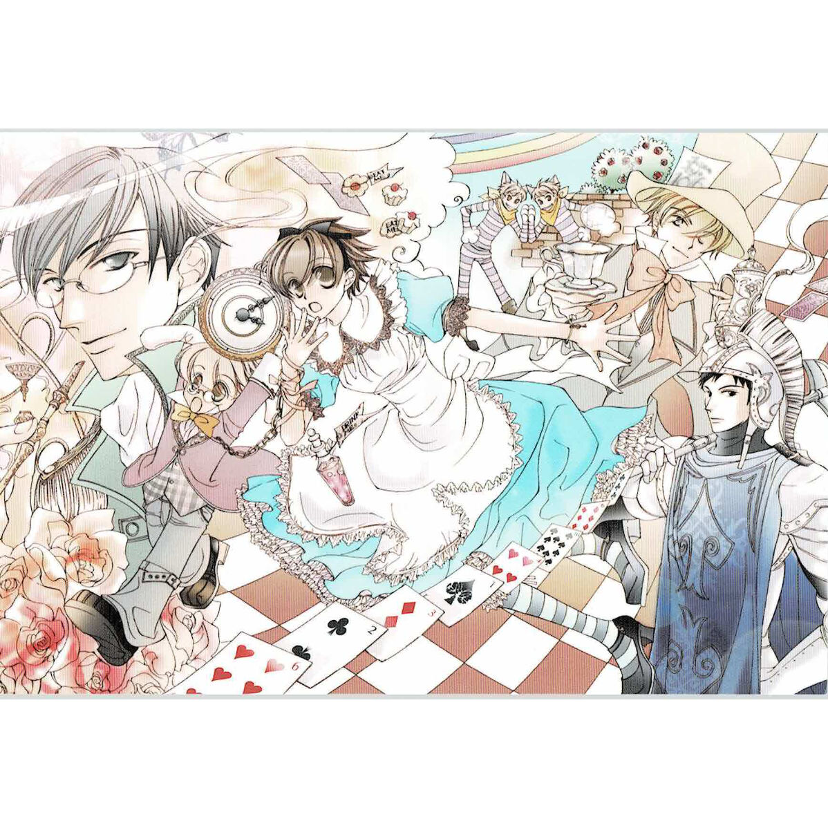 葉鳥ビスコ 『桜蘭高校ホスト部』購入者特典 イラスト ポストカード