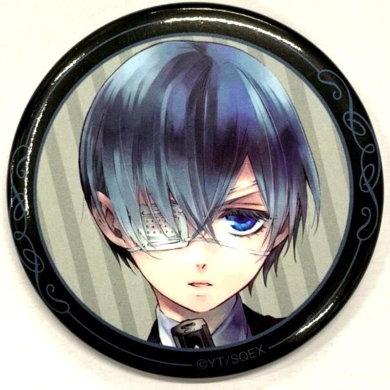 枢やな『黒執事』 缶バッジ シエル | K-BOOKS 池袋 2次元グッズ通販