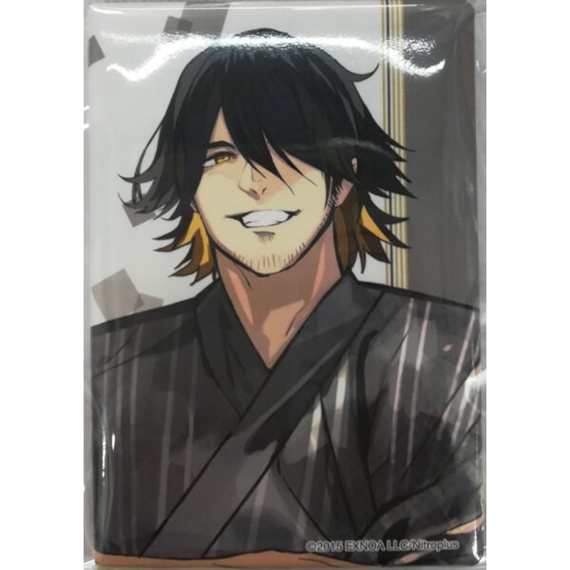 イタミ有】刀剣乱舞 長曽祢虎徹 軽装 スクエア缶バッジ | K-BOOKS 池袋